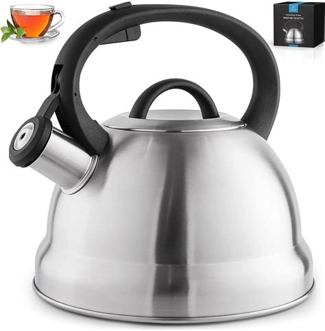 Stainless Steel Whistling Tea Kettle